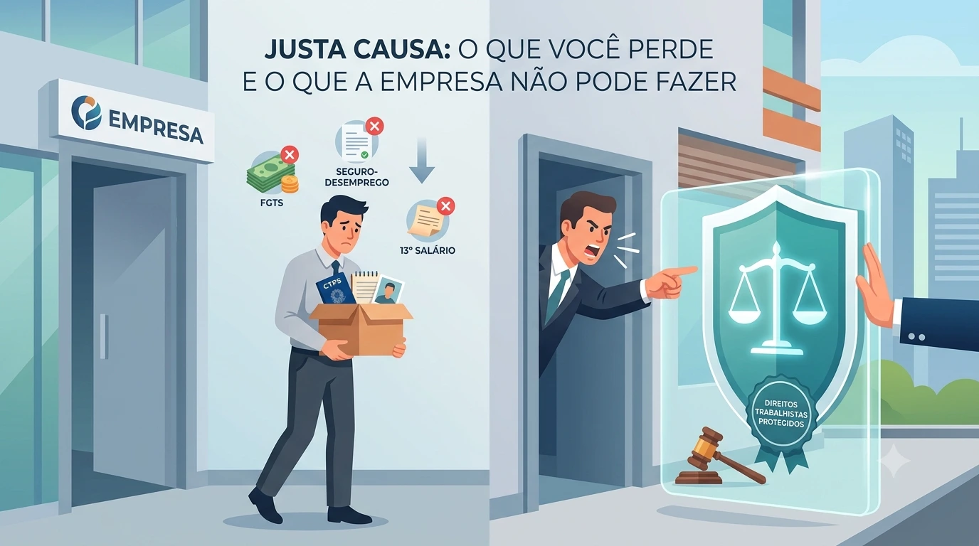 Rescisão e demissão — Justa causa: o que você perde e o que a empresa não pode fazer